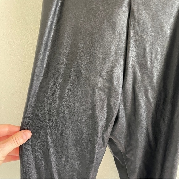 COMMANDO Faux Leather Leggings Black Small - Picture 3 of 7